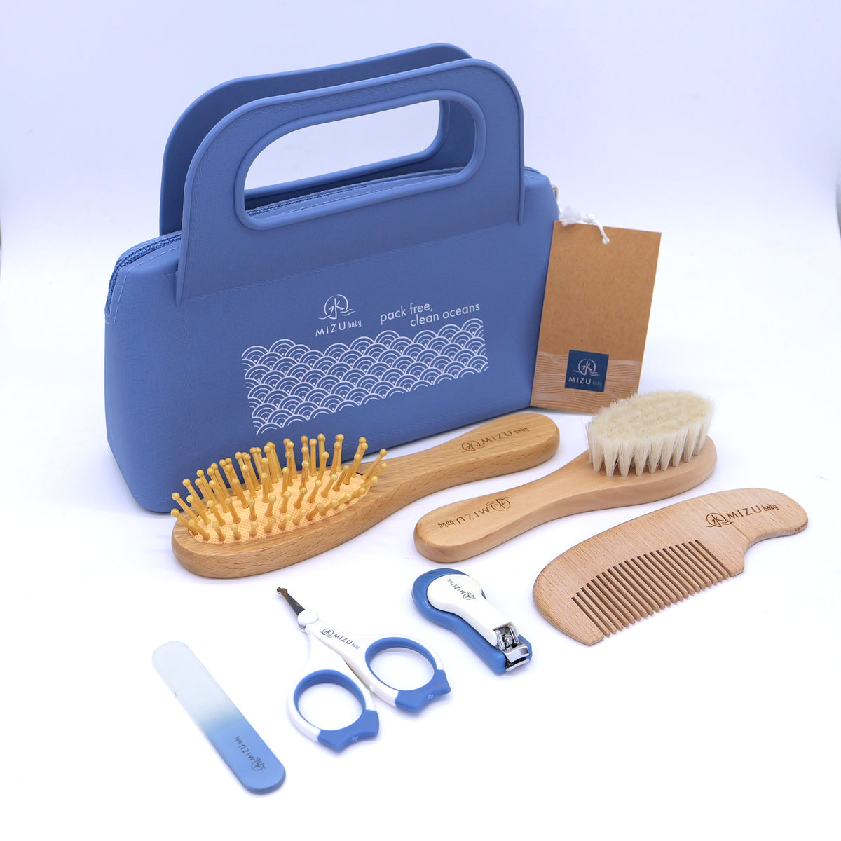 Mizu Baby Mami Gift Set Blu Cura Neonato 6 Pezzi