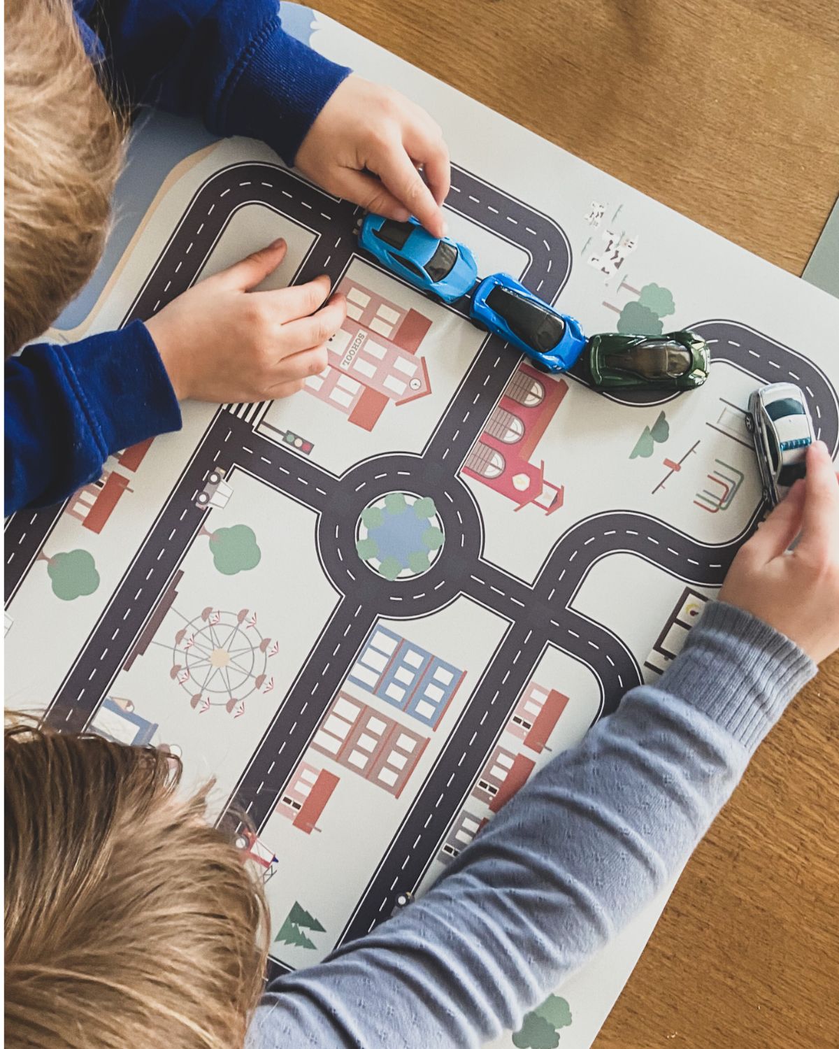 Noui Noui XL Placemats tovaglietta Little Village 55x45 vinile
