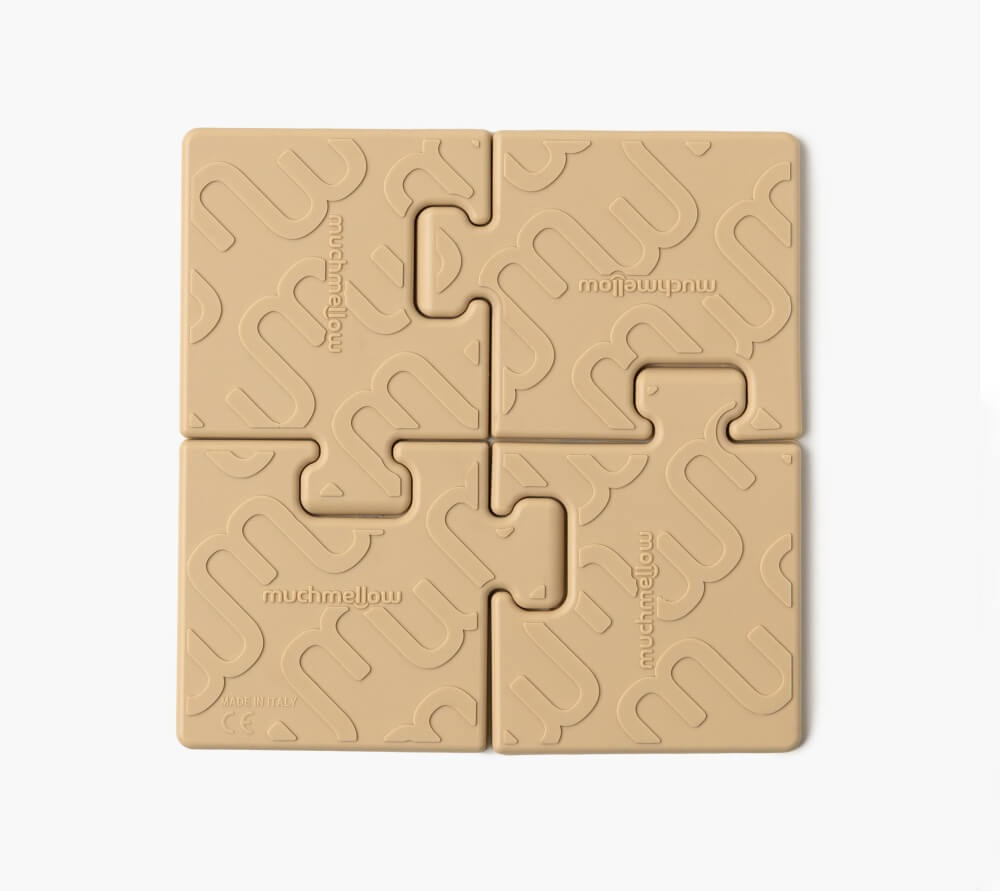 Muchmellow Tempo per giocare puzzle silicone 4 pezzi leone
