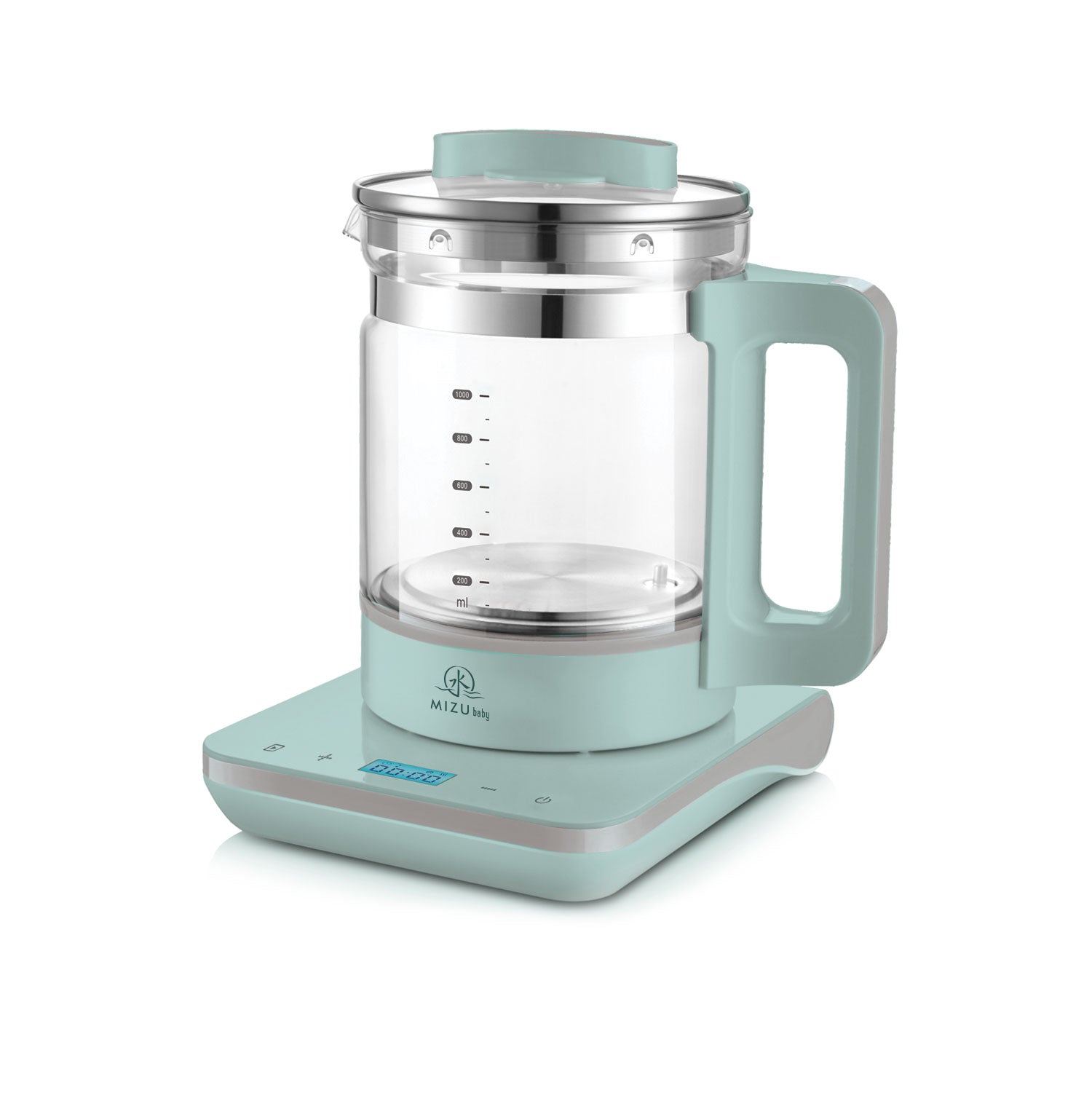 Mizu Baby Izumi Bollitore 6 in 1 Scaldabiberon Vetro