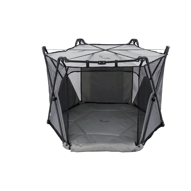 BoJungle B-Foldable Playard box pieghevole grigio 120 cm