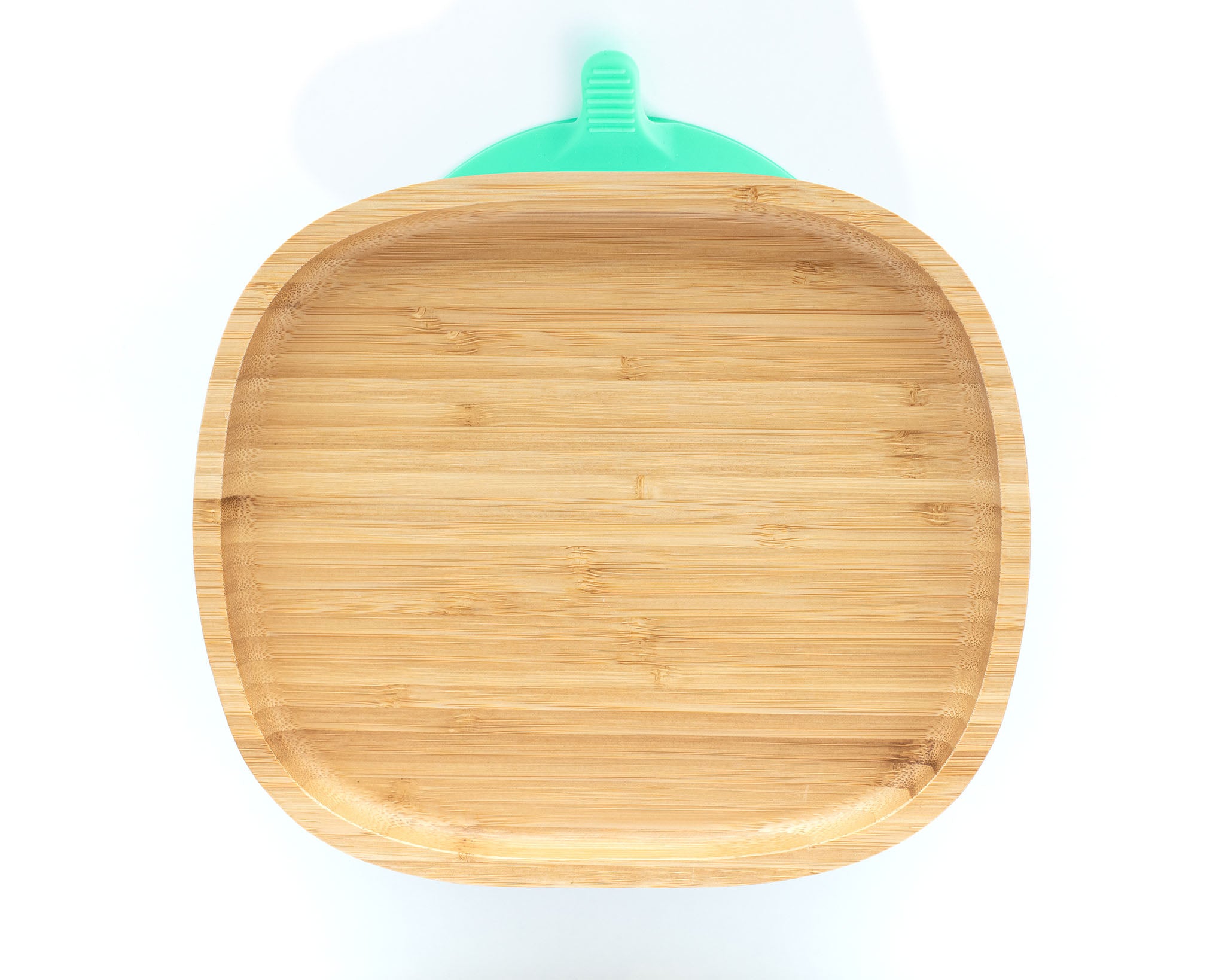 Eco Rascals Bamboo Plates Piatto Ventosa Rosa rettangolare