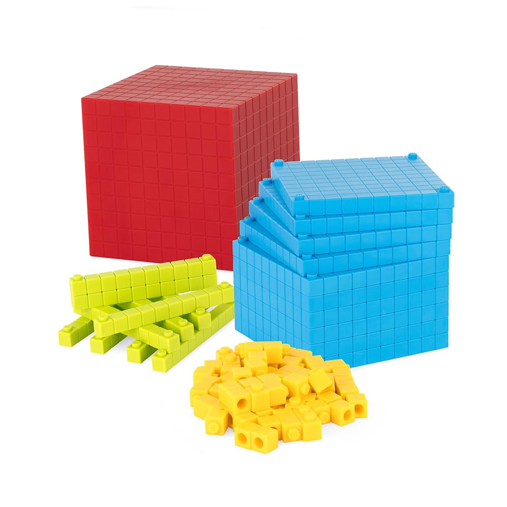 Miniland Base 10 Set Matematica Gioco 121 Pezzi