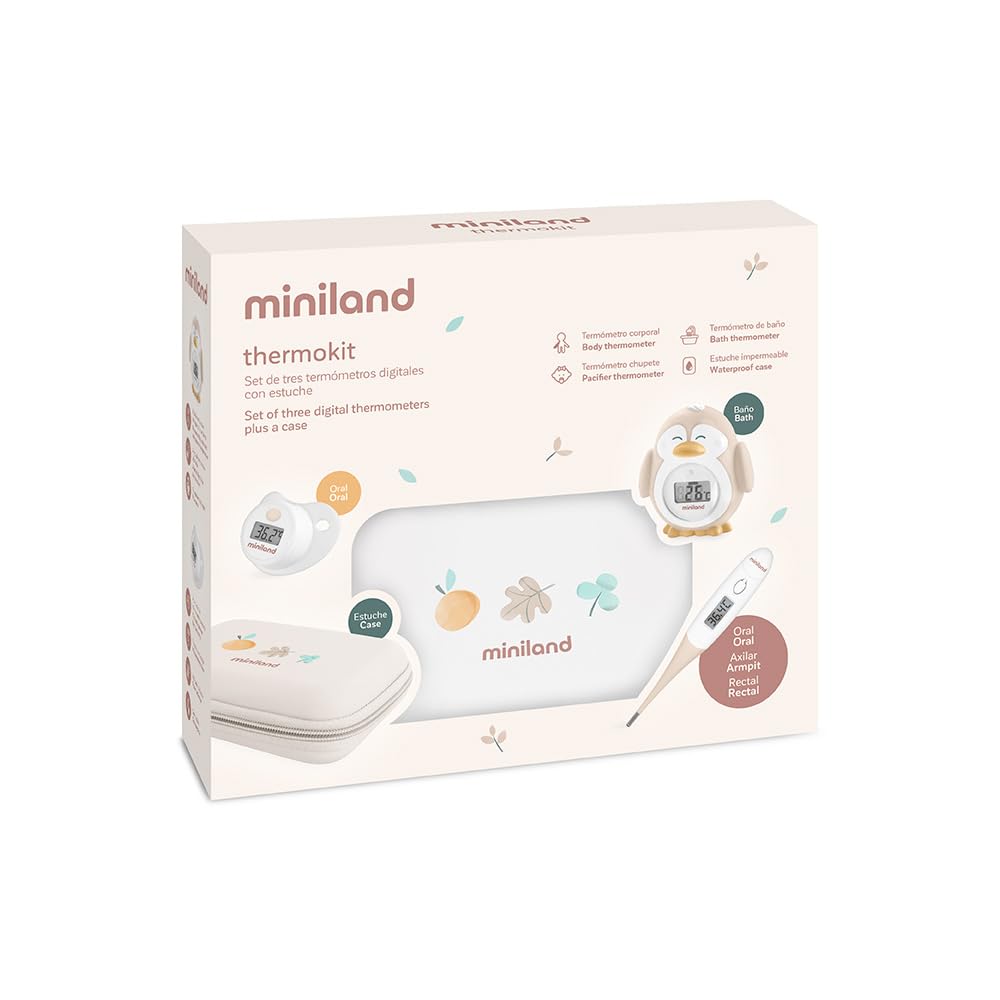 Miniland Bagno Thermokit Valencia Set 3 Termometri
