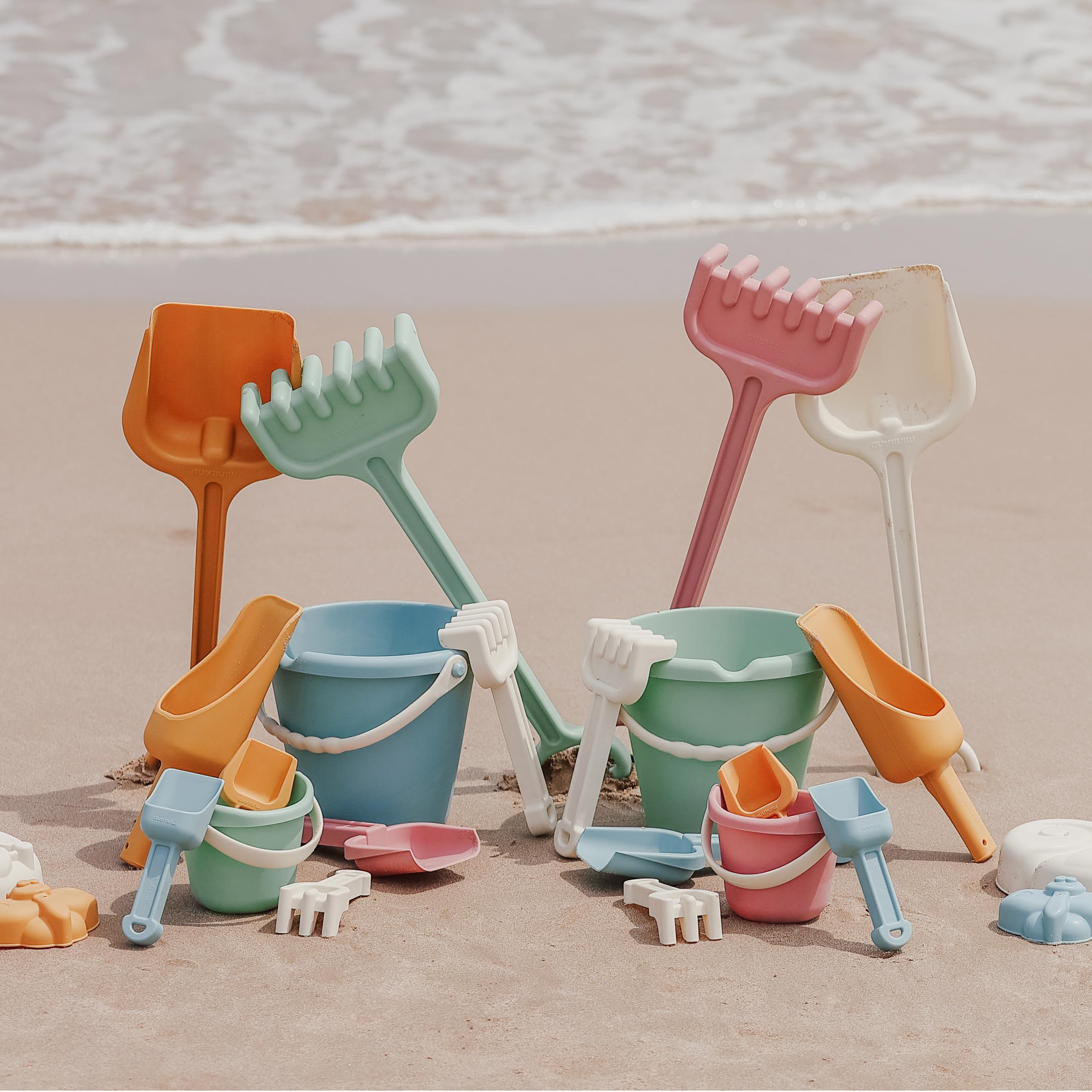 Miniland ECO Formine Sabbia Cool 4 Pezzi Mare