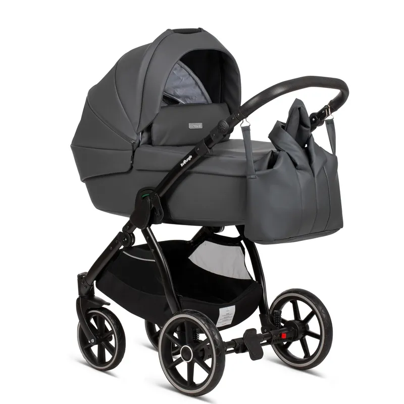 BoJungle B-Suvvy trio passeggino grigio moonrock grey all-in-one