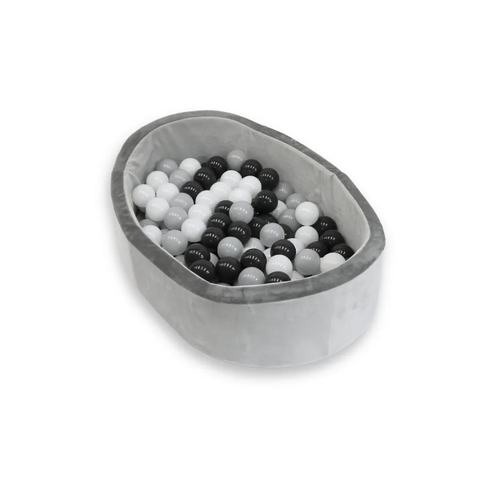 BoJungle Playtime Ball Pit Piscina Palline Grigia 120 Palline