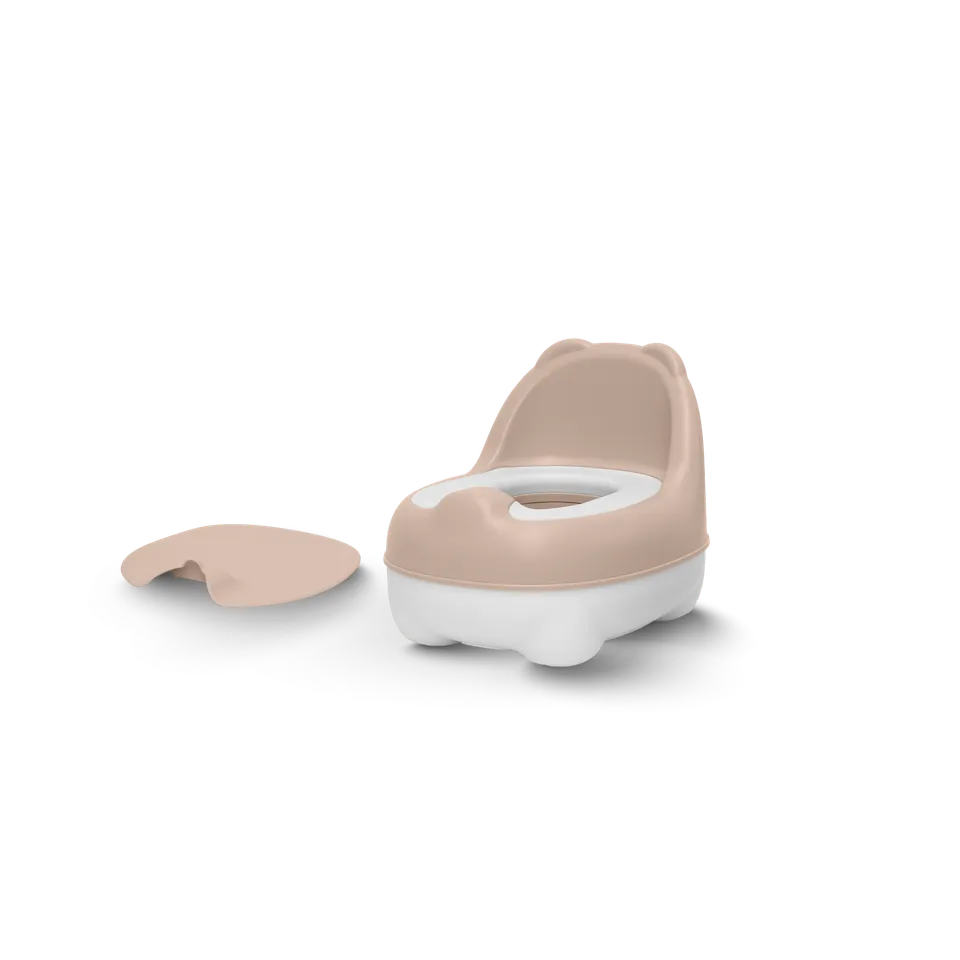 BoJungle Grooming Potty Bear vasino bambini rosa cipria