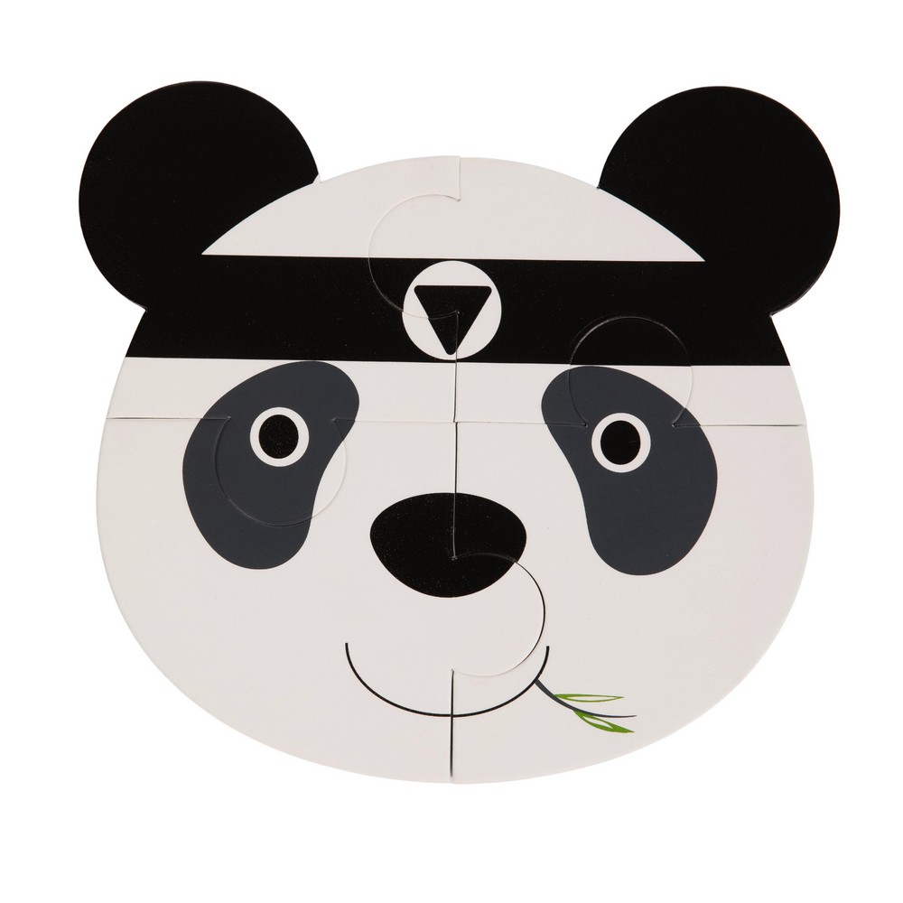 BoJungle B-Animal Puzzle giochi bagno 3 pz panda elefante leone