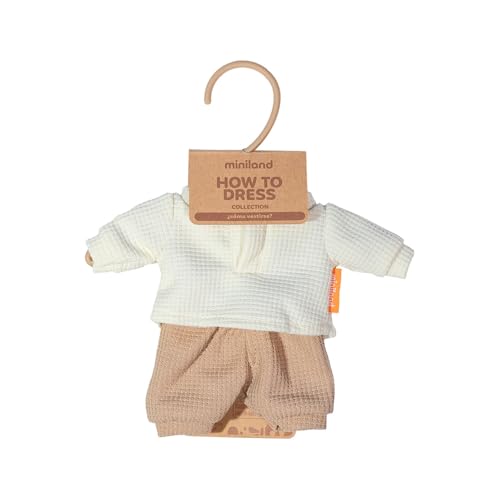 Miniland Vestiti Bambola 21 cm Maglietta e Pantaloni