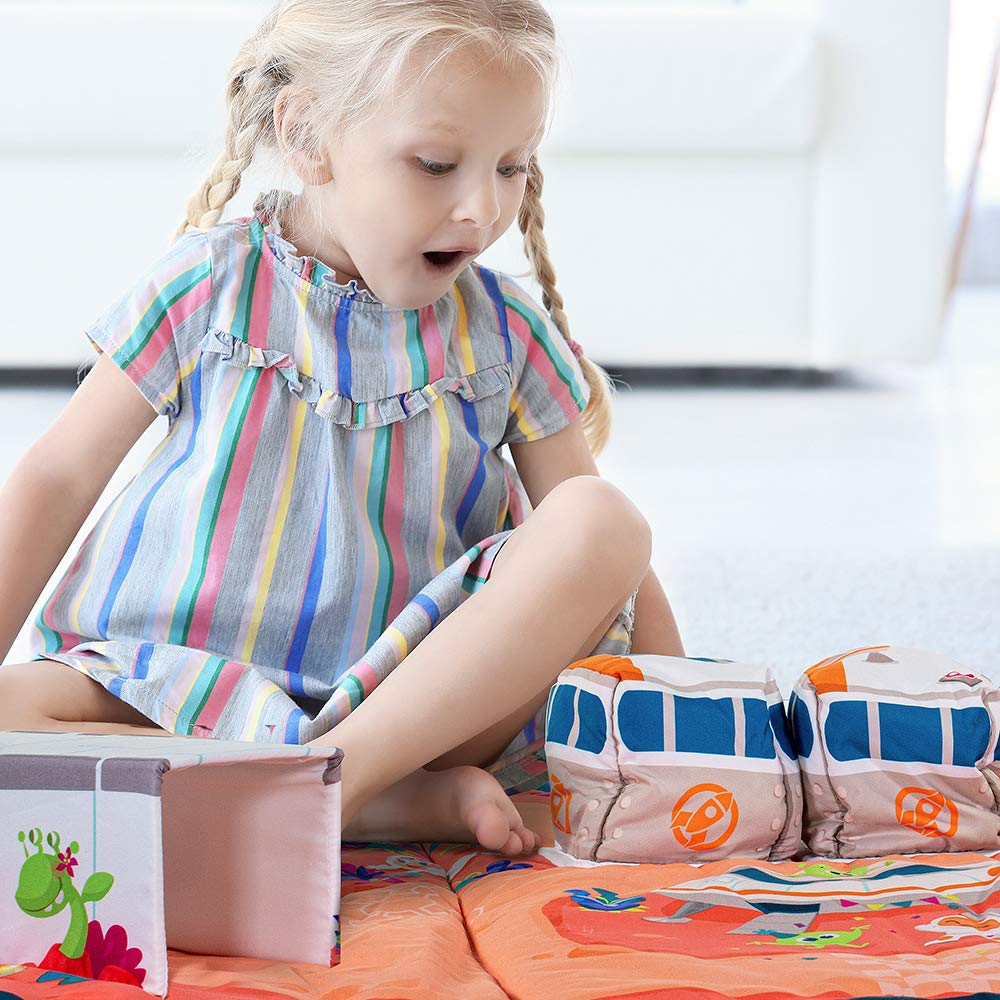 Miniland Diversità Space Mat tappeto sensoriale spazio morbido