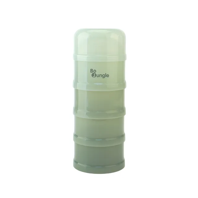 BoJungle B-Dose dosatore latte jade 4 scomparti ermetico
