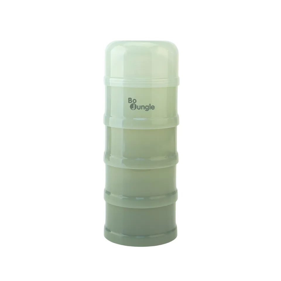 BoJungle B-Dose dosatore latte jade 4 scomparti ermetico