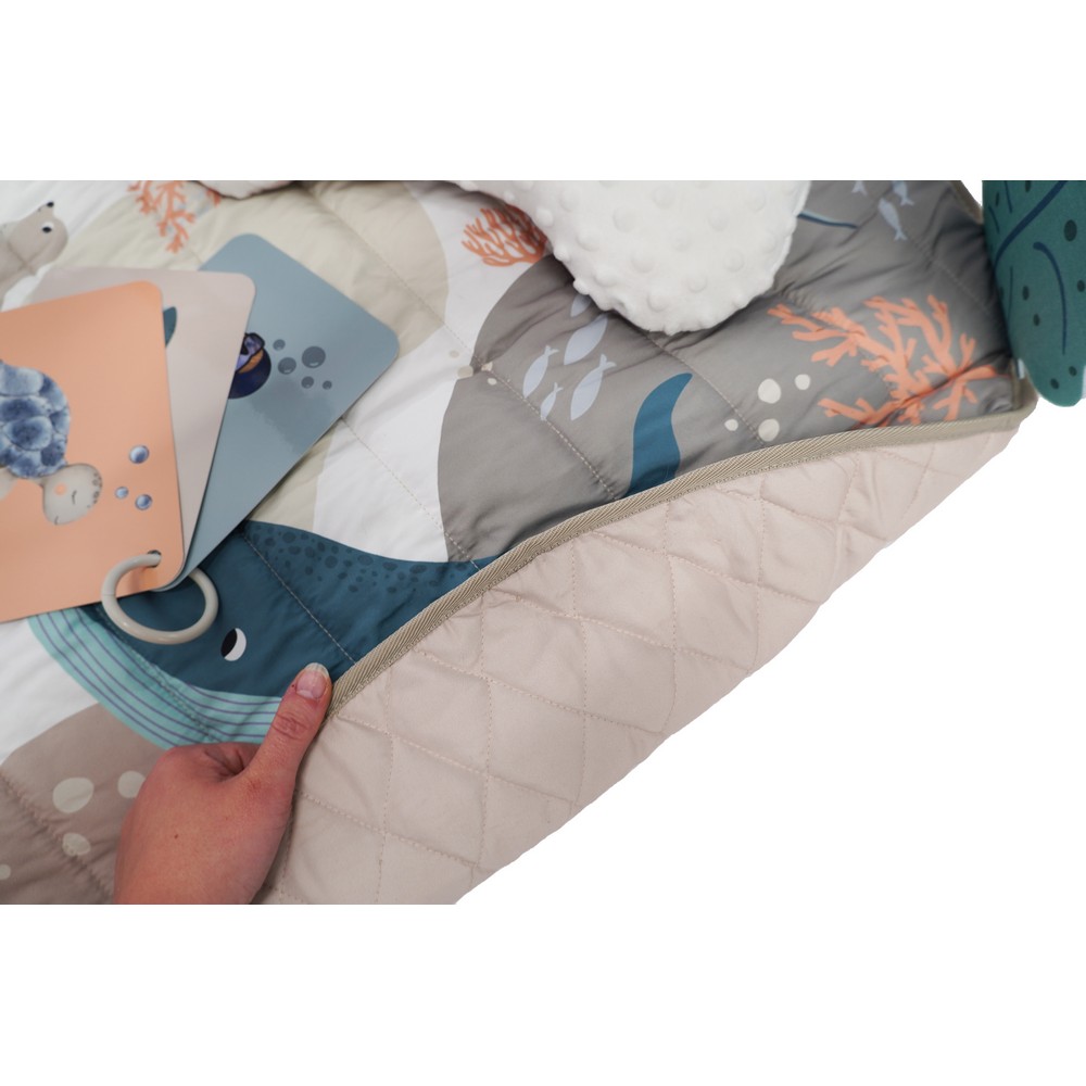 BoJungle Ocean Bliss Wooden Play Gym palestrina legno neonato