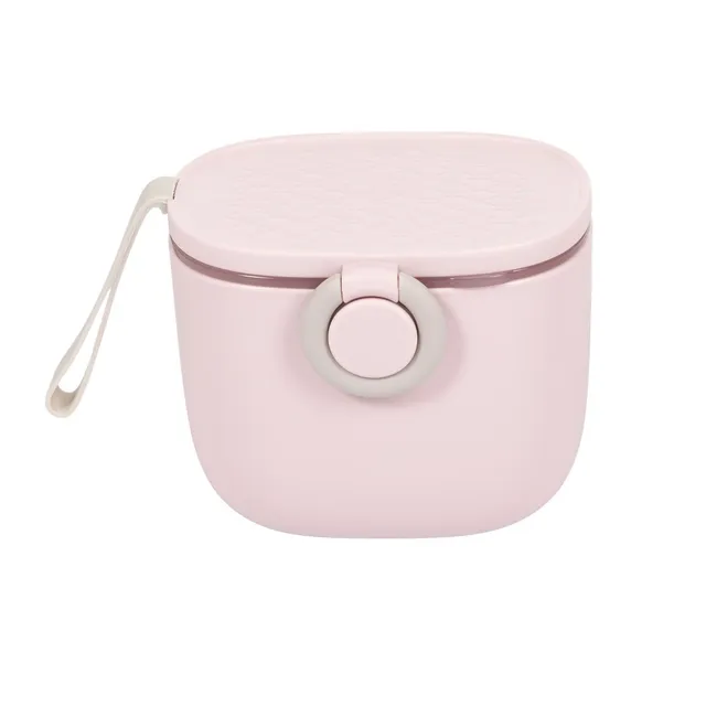 BoJungle Nomadic Powder Box Dosatore Latte Rosa Cucchiaio