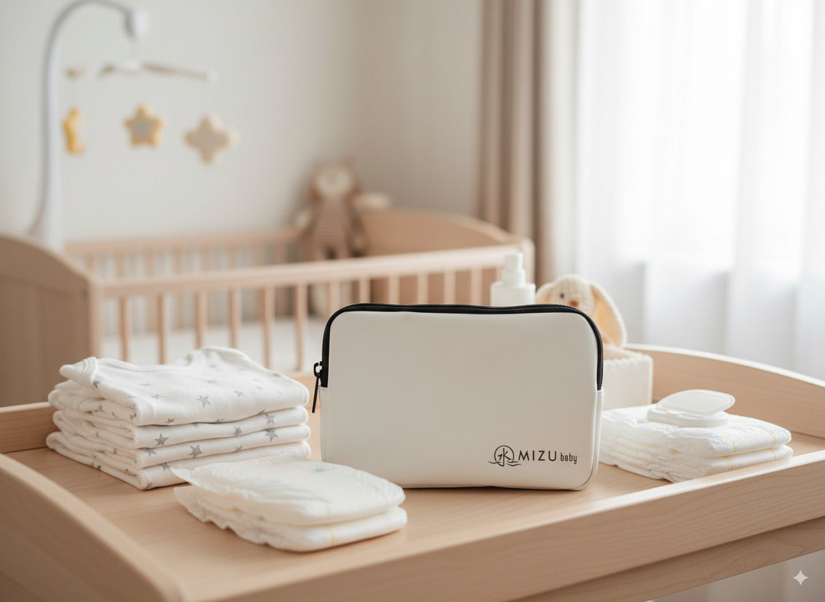 Mizu Baby Mami Pure Set cura neonato pochette biscotto