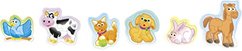 Miniland Flexi Forms 45311 puzzle 6 animali 18 pezzi