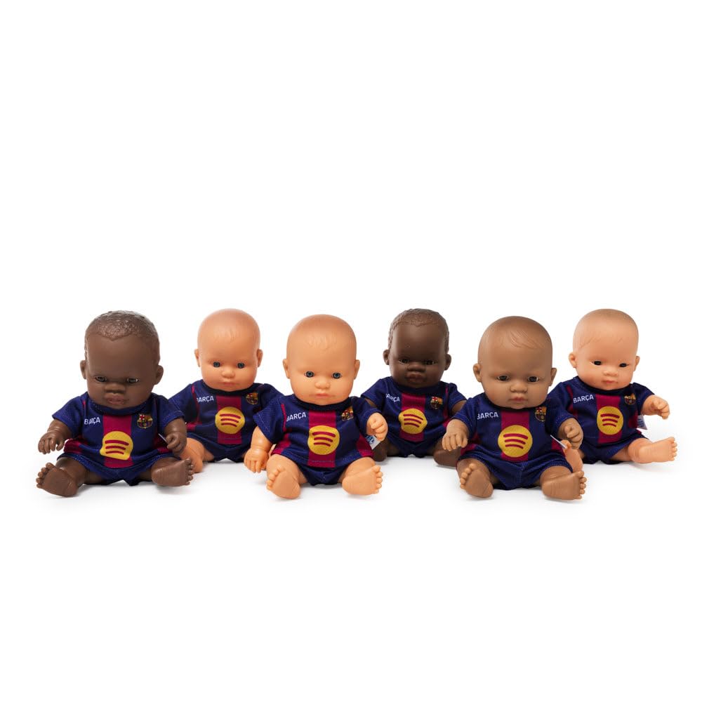 Miniland FC Barcelona bambola 21 cm Caucasico blaugrana