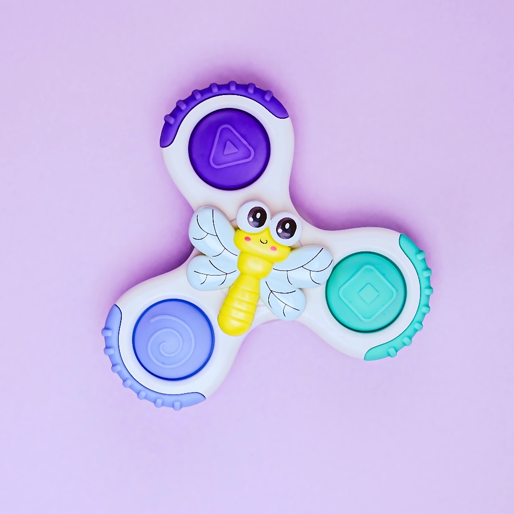 BoJungle Spinner Trottoline Ventosa Insetti Set 3 Pezzi
