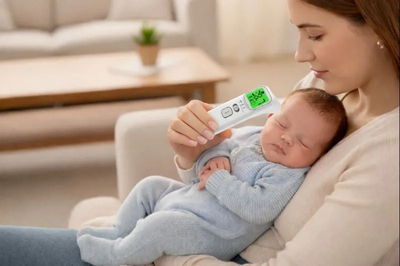 Mizu Baby Sakura Family Termometro Infrarossi Fronte Orecchio