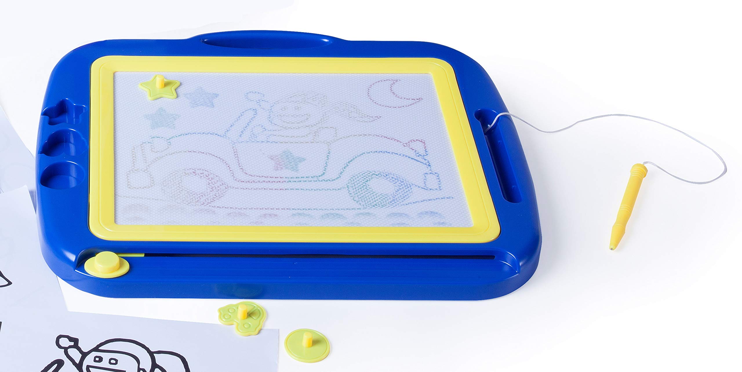 Miniland Tablemark Jumbo Tavoletta Disegno 44 cm Multicolore