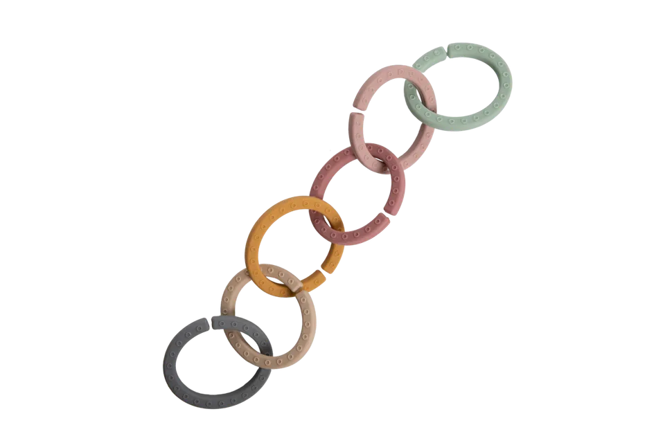 BoJungle Playtime anelli silicone 6 pezzi dentizione