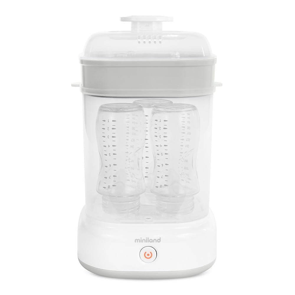 Miniland Mini Steamy Sterilizzatore Vapore Bianco 8 Minuti