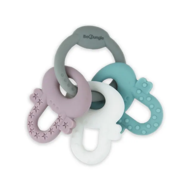 BoJungle Keys Silicone chiavi dentizione multicolore