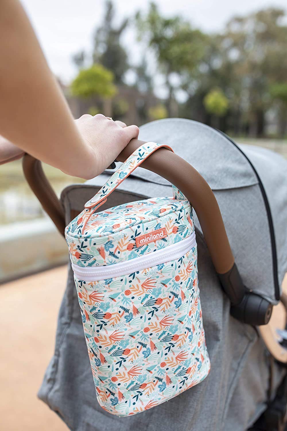 Miniland Thermibag Double borsa termica 2 biberon Mediterranean