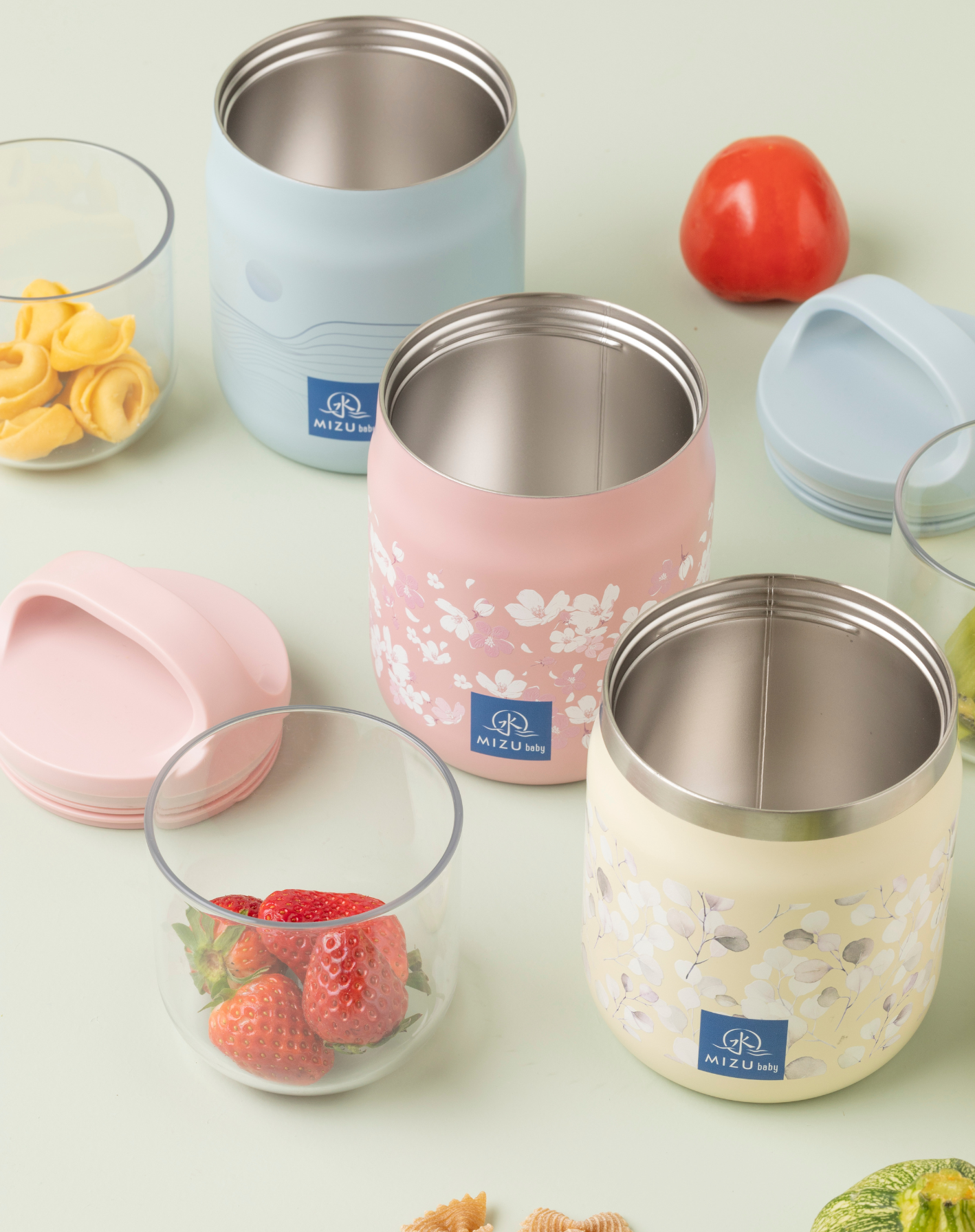 Mizu Baby Yume Food 2in1 Thermos Pappa Malva 600ml + 300ml