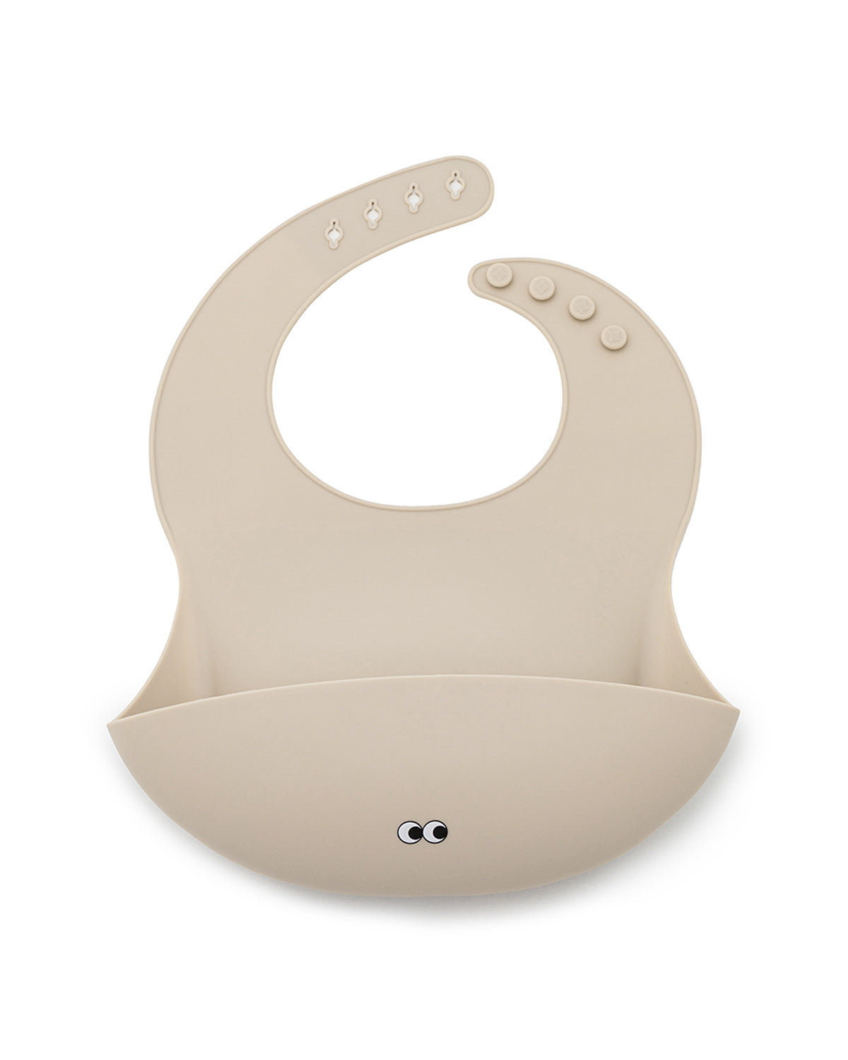 Noui Noui Nude bavaglino silicone con tasca regolabile
