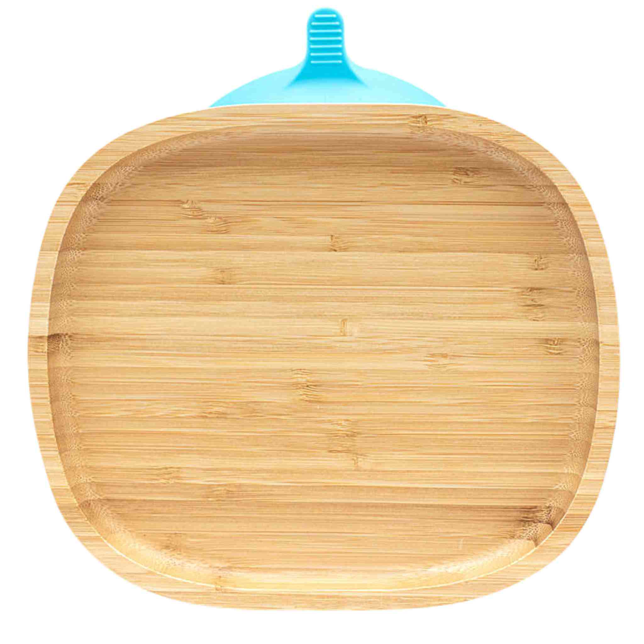 Eco Rascals Bamboo Plates Piatto Ventosa Rosa rettangolare