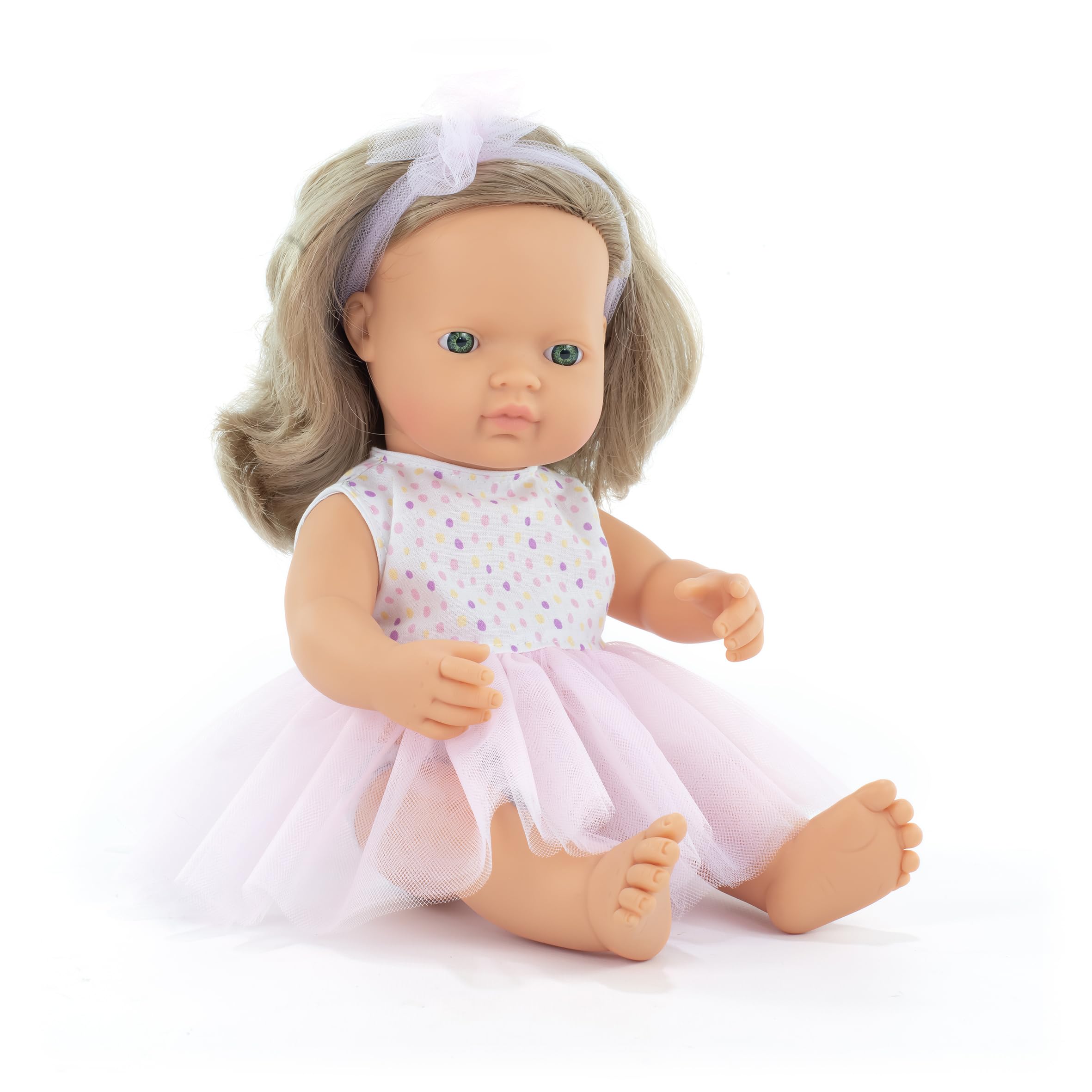 Miniland My Friends Bambola Bionda 38 cm Caucasica