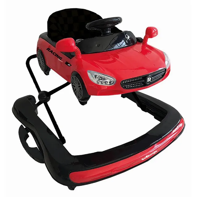 BoJungle Playtime 3 in 1 Walker girello primi passi rosso rubino