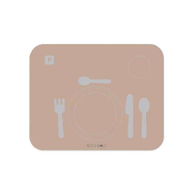 Noui Noui Learning Mats set pappa rose 43x34 cm