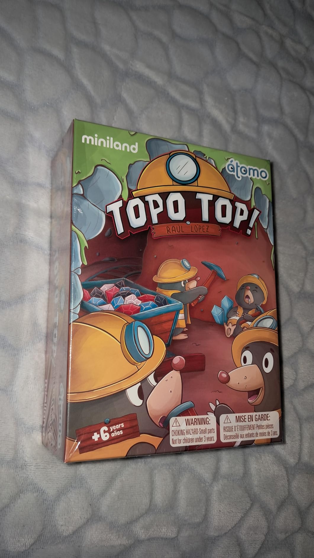 Miniland Topo Top Gioco Strategia Bambini 6 Anni