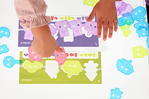 Miniland Figure Traslucenti set 32 pezzi tavolo luminoso