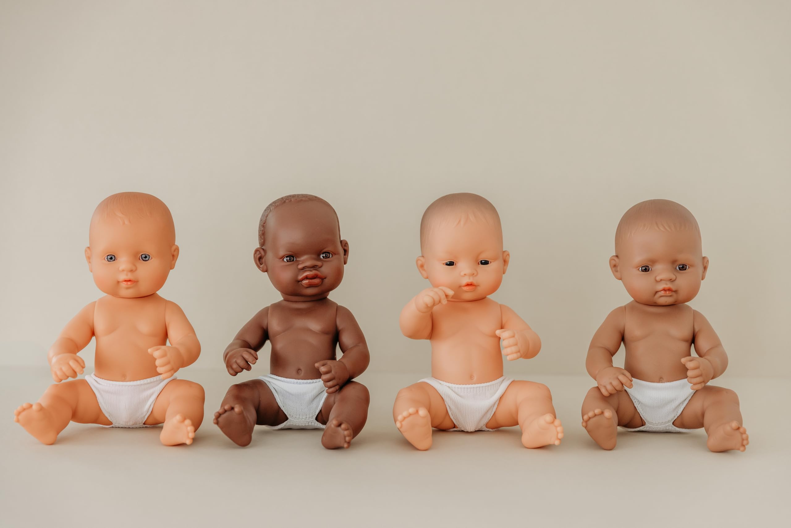 Miniland Bambolotto Europeo Bambino 32 cm bambola anatomica
