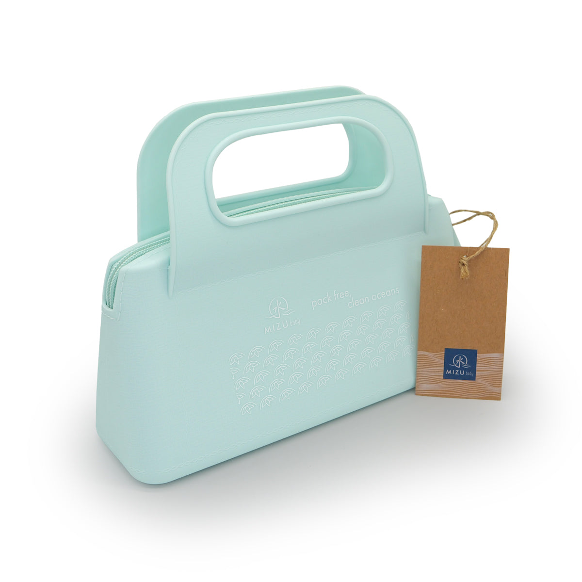 Mizu Baby Mami Gift Set Verde Acqua Cura Neonato 7 Pezzi