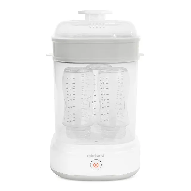 Miniland Mini Steamy Sterilizzatore Vapore Bianco 8 Minuti