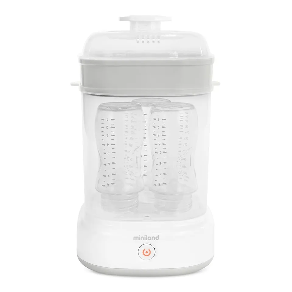 Miniland Mini Steamy Sterilizzatore Vapore Bianco 8 Minuti