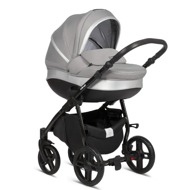 BoJungle B-Strolly passeggino grigio Silver Moon con navicella
