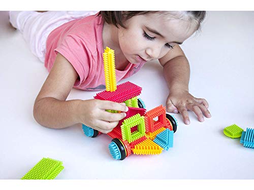Miniland Pegy Mattoncini 36 Pezzi Valigetta 12 Carte Modello
