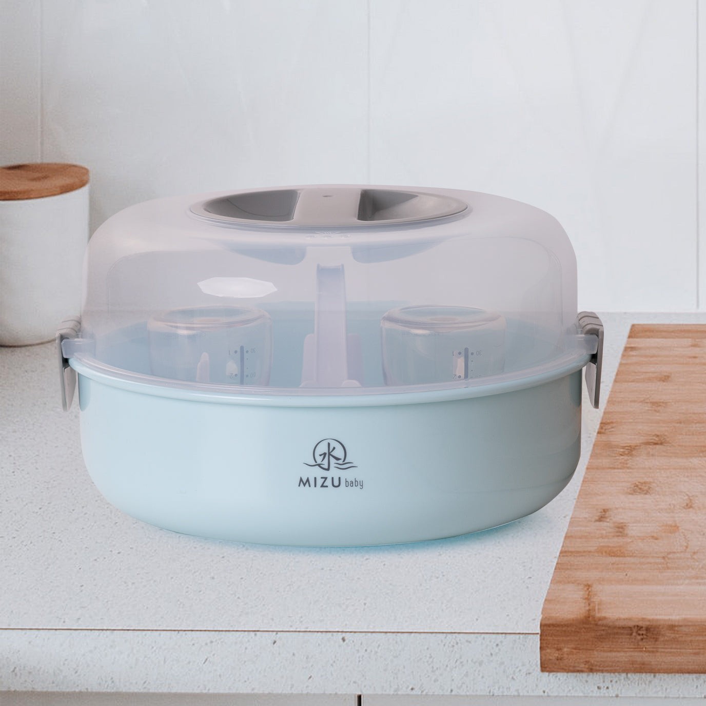 Mizu Baby Airi Micro Sterilizzatore Microonde 4 biberon