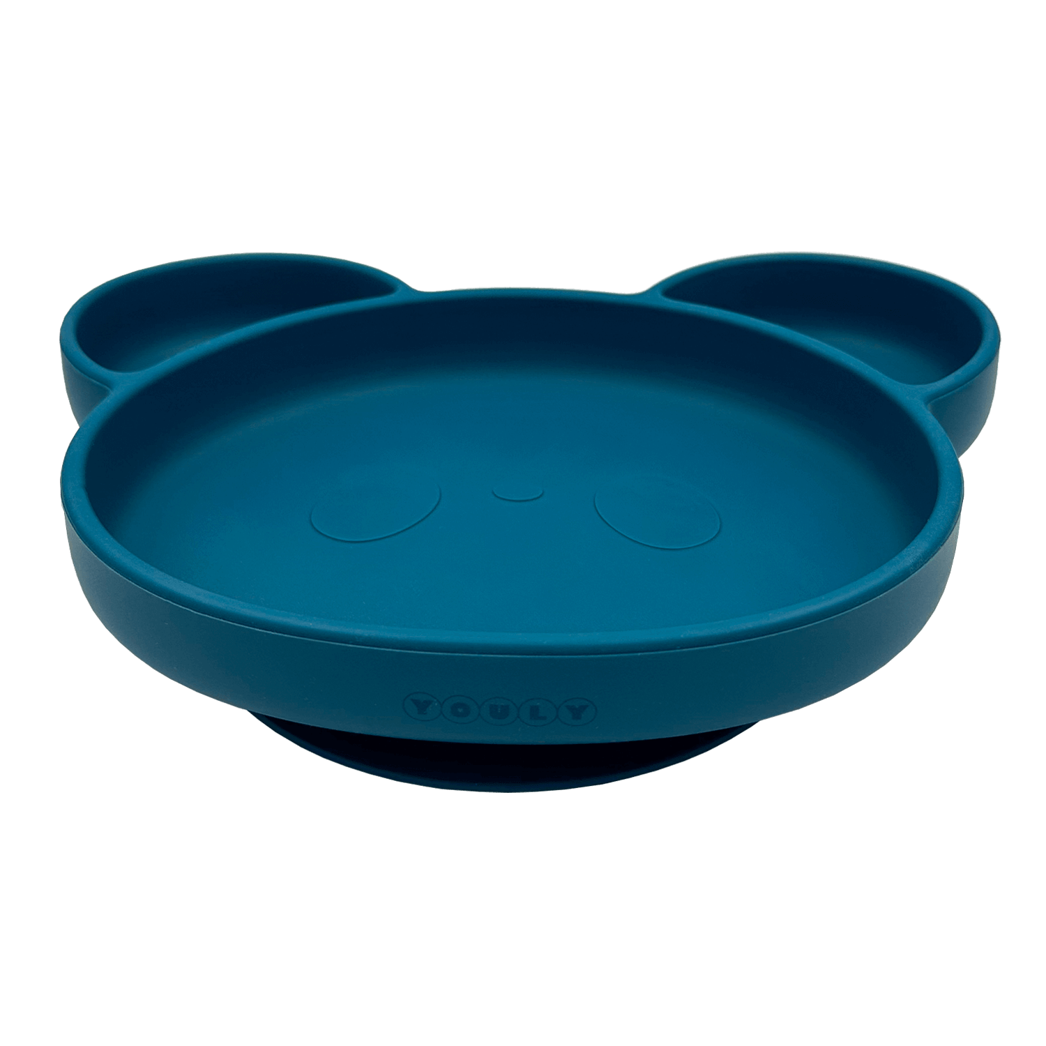Youly Beer piatto bimbi blu marino ventosa a orso