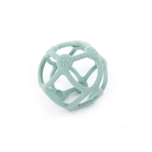 BoJungle Playtime B-Ball pallina dentizione silicone blu pastello
