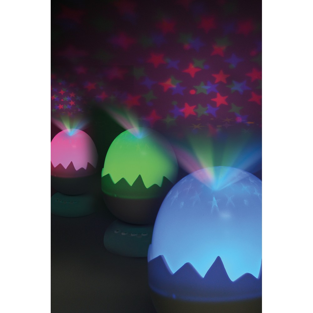 BoJungle B-Egg proiettore luce notturna turchese con musica