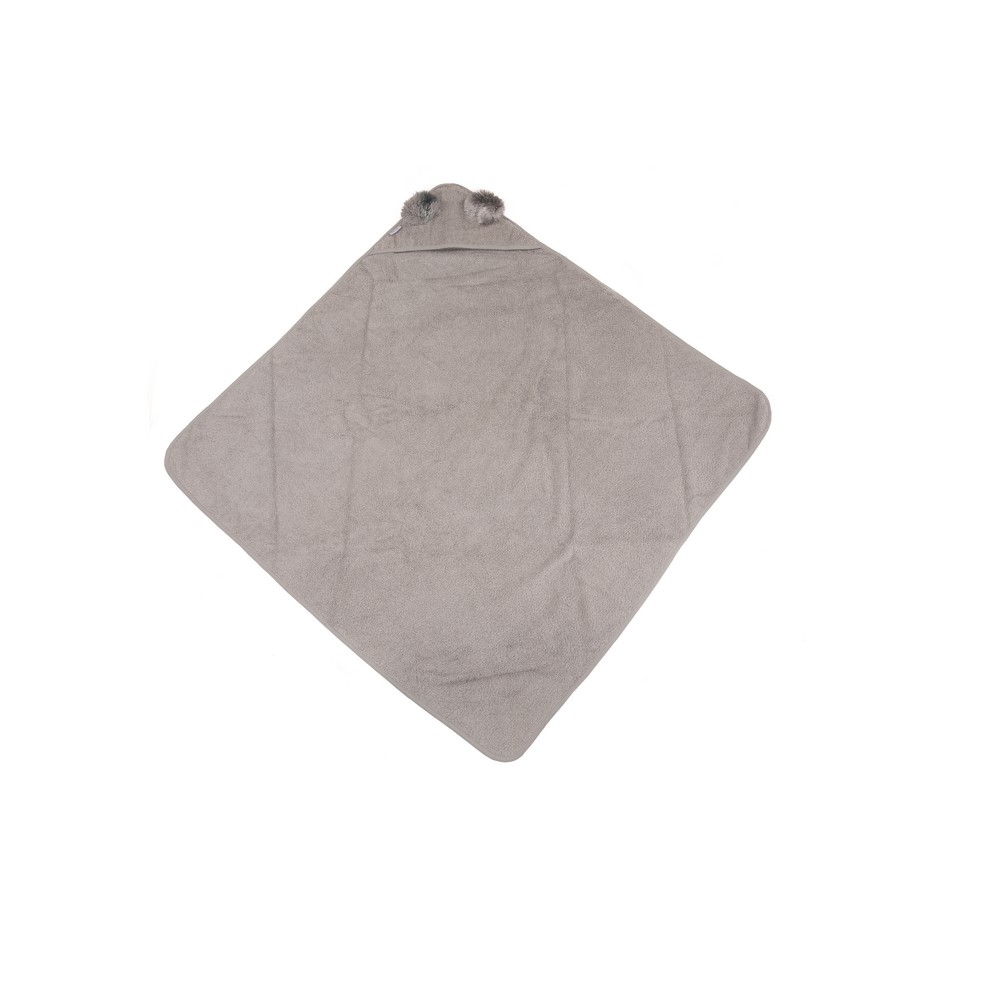 BoJungle Grooming Bathcape Koala Accappatoio Cotone Grigio