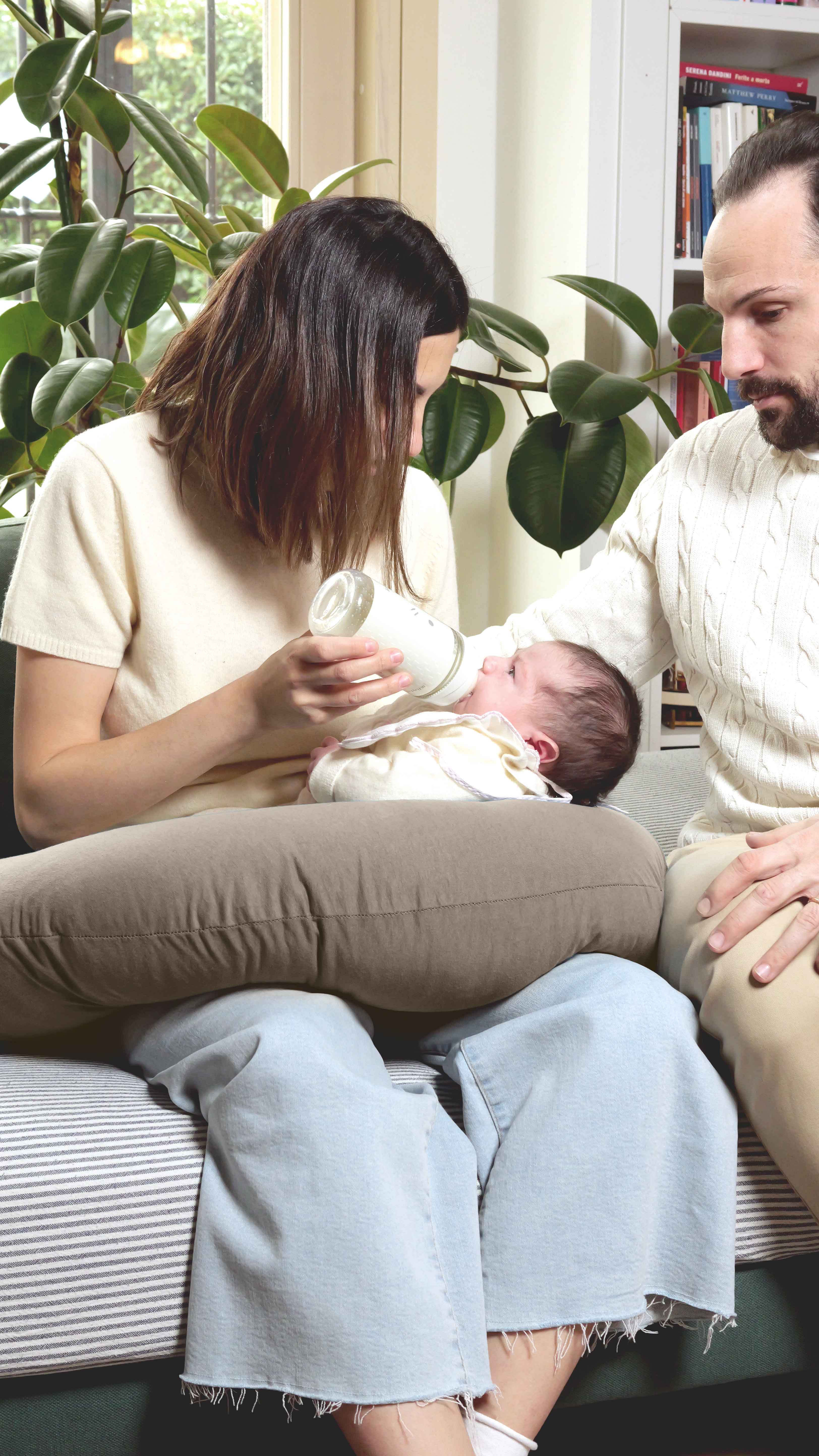 Mizu Baby Mirai Cuscino Allattamento Corda 166 cm multifunzione