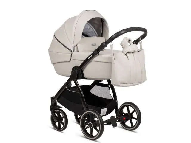 BoJungle Outdoor B-Suvvy Cloud Grey passeggino trio pelle